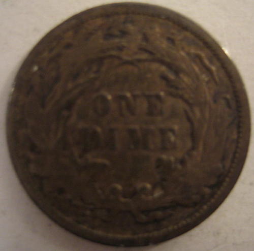 1891-Seated-Dime