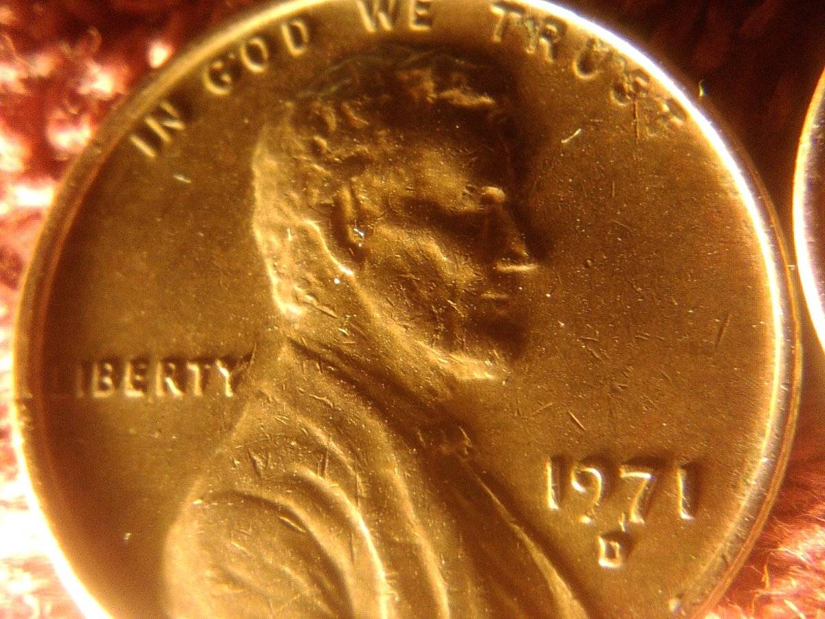 1971-D-Lincoln-Cent-5.81g-Roll-Thin?
