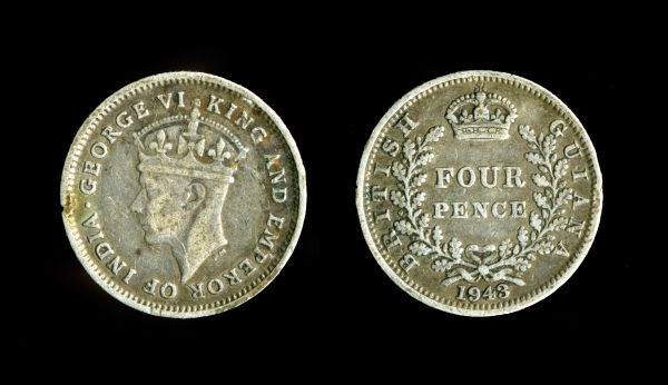 British-Guiana-Four-Pence-1943