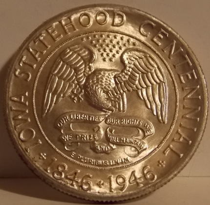 Lusterous-1946-Iowa-Centennial-Half-Dollar
