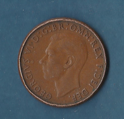 Error-Coin,-1950-Australian-Penny,-ID-Thoughts,-No-Denticles