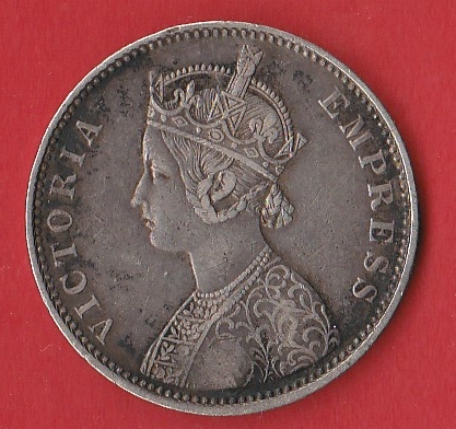 Victoria-Empress-Silver-Rupee-Error-Coin-?