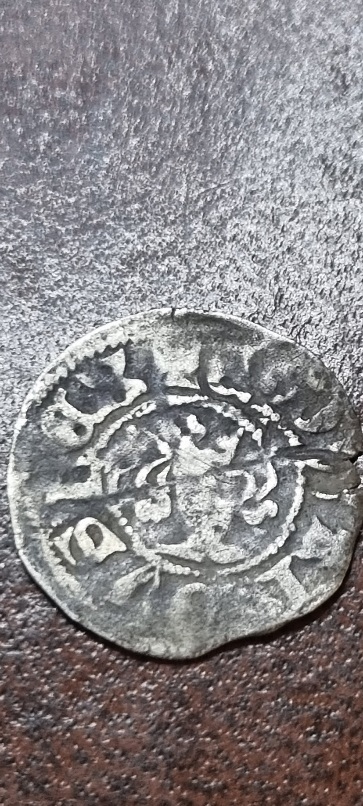 English?-Silver-Hammered-Half-Penny-?-ID-Help