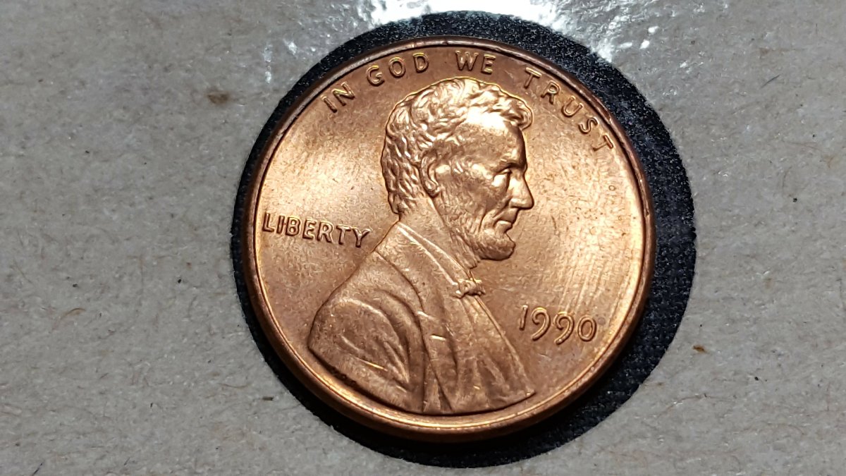 1990-No-S-Proof-Lincoln-Cent