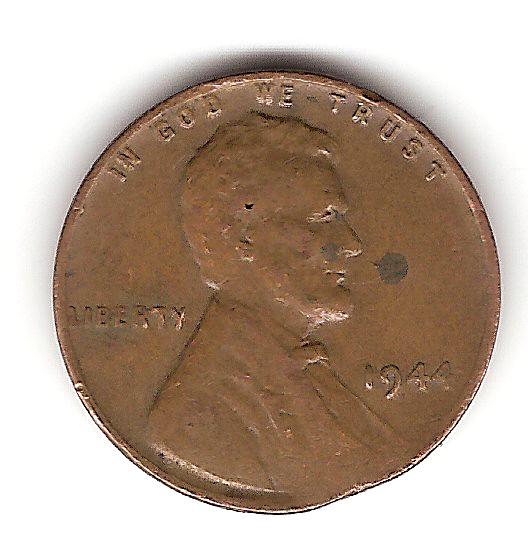 1944-P-Lincoln-Wheat-Cent,-Error-Or-Damage?
