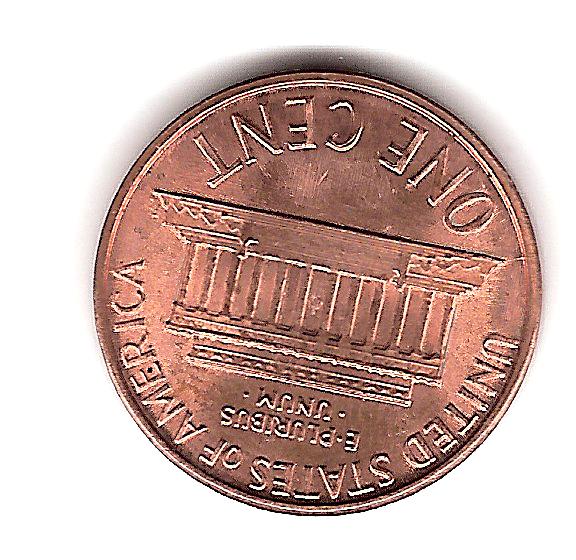 1988-P-Lincoln-Memorial-Cent-Struck-Through-Grease?