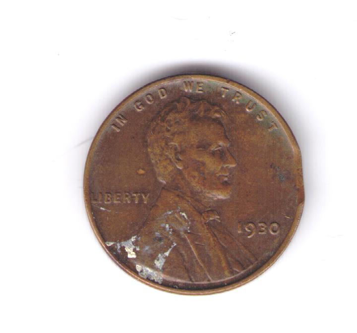 1930-P-Lincoln---Clipped-Planchet?