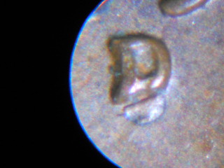 1957-D-Die-Chip-Near-Mint-Mark