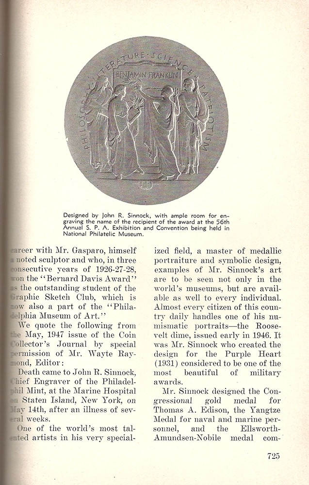 1932-33-John-Sinnock-US-Mint-Benjamin-Franklin-Bronze-Medal