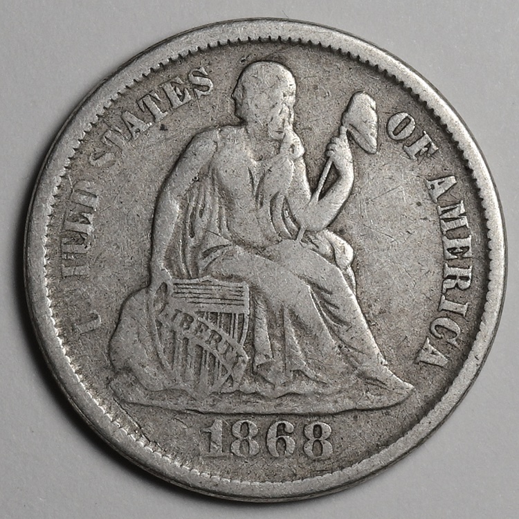 What-Grade-1868-S-Dime?