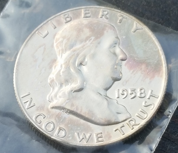 1958-Franklin-Half-Dollar