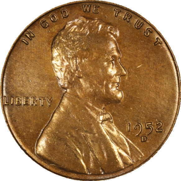 1952-D-Lincoln-Wheat-Cent---Grading-Practice