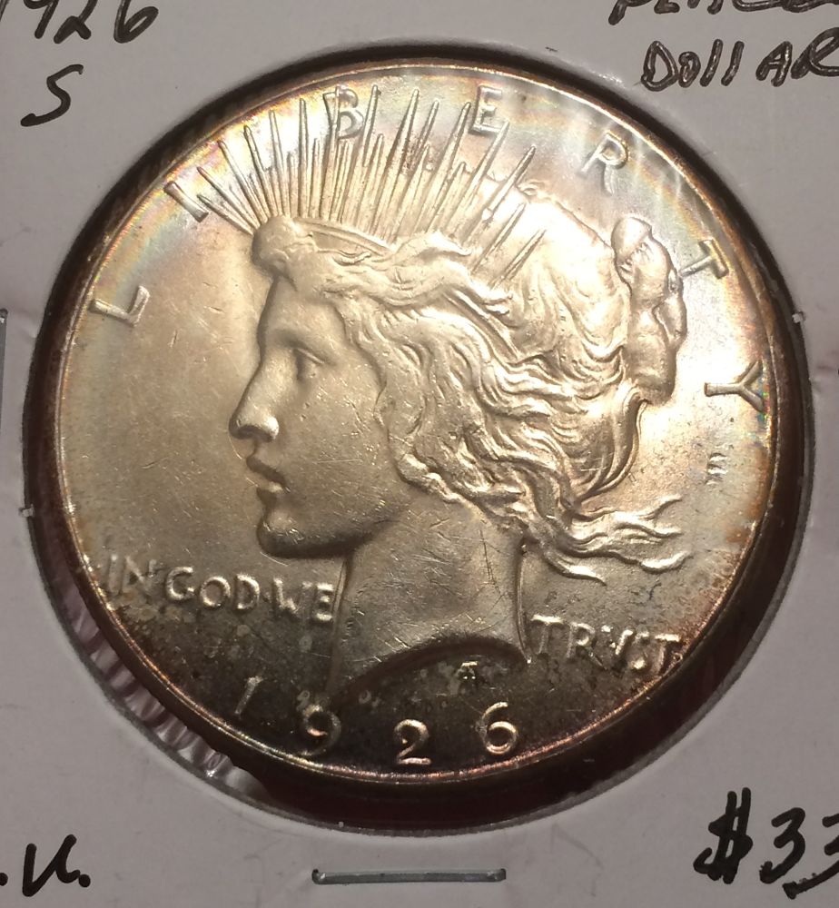 1926-S-Rainbow-Toned-Peace-Dollar