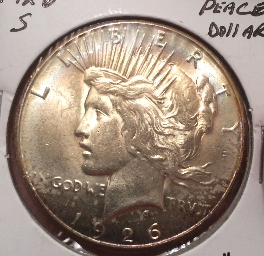 1926-S-Rainbow-Toned-Peace-Dollar