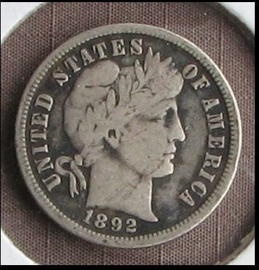 1892-O-Barber-Dime