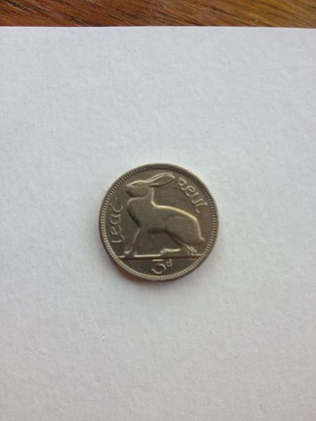 1935-Irish-3-Pence