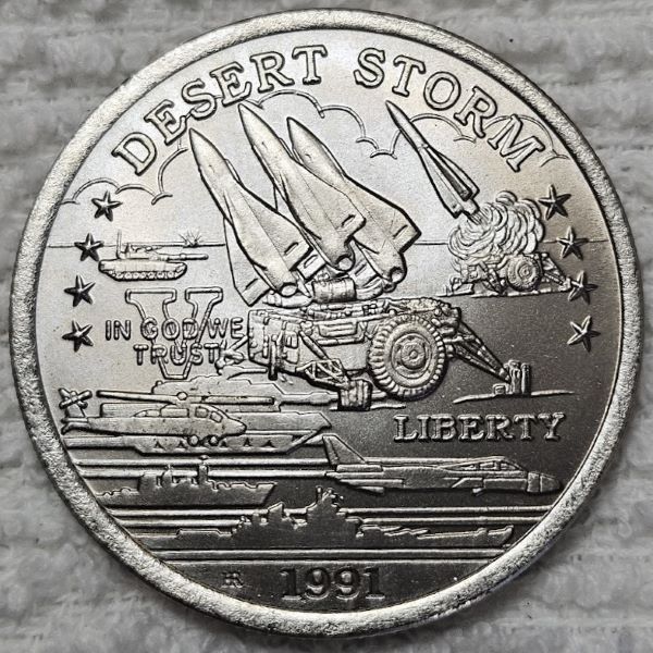 Post-A-Coin-Or-Medal-Devoted-To-A-Military-Subject