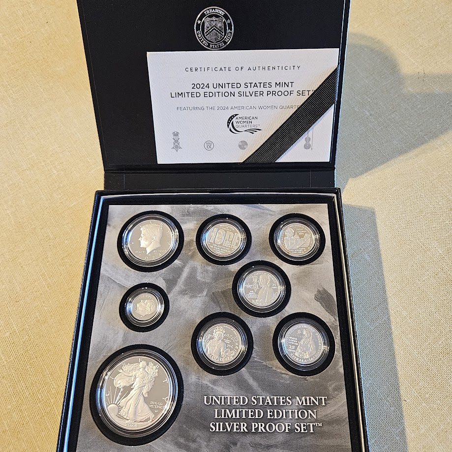 2024-Limited-Edition-Silver-Proof-Set-Available-11/05/2024-For-$255.--Who's-In?