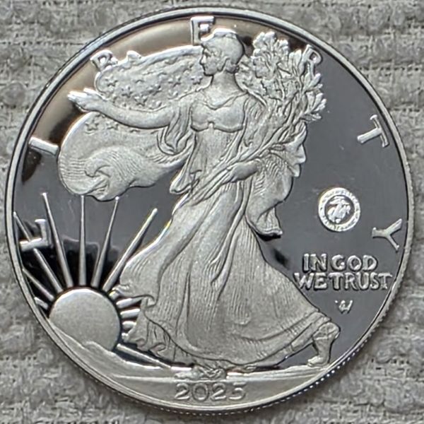 250th-Anniversary-US-Marine-Corps-American-Eagle-One-Ounce-Silver-Proof-Coin-Available-On-11/10/25