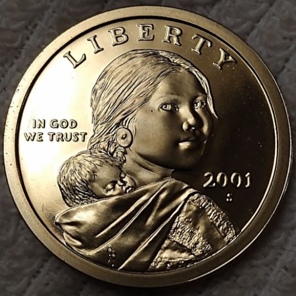 Dearborn's-Sacagawea-Native-American-Small-Golden-Dollar-Collection