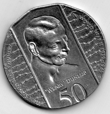 Error-Coin-1995-Weary-Dunlop-50c-Stamped-Onto-20c-Piece