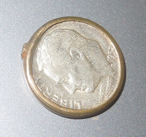 1952-Dime-With-Collar-Error
