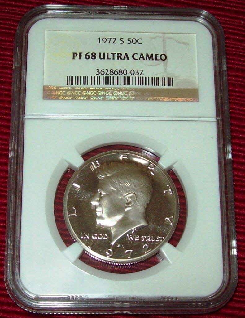 1972-S-Clad-Kennedy-PF68-Ultra-Cameo