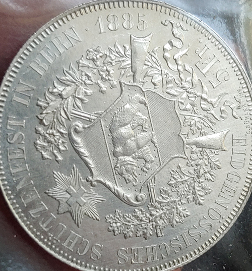 1885-Bern-Swiss-Shooting-Thaler