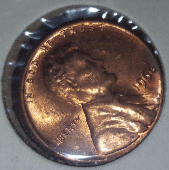 1966-Lincoln-Cent-Clashed-Die