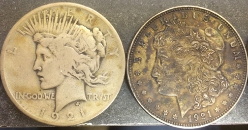 1921-Peace-Dollar