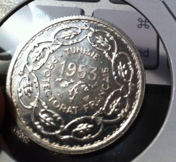 Tunisia-1953-10-Franc
