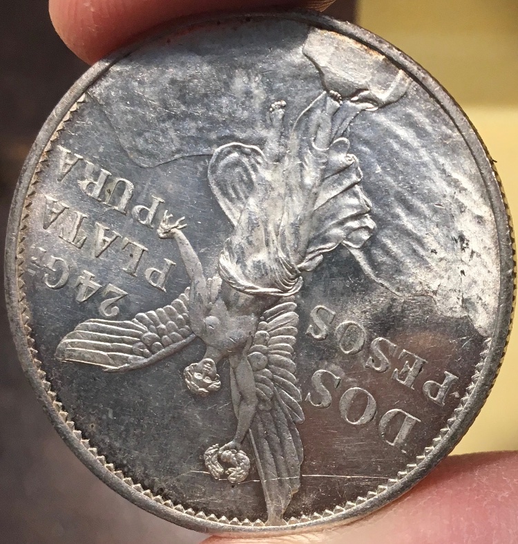1921-2-Pesos-Coin.--Cleaned?--Your-Thoughts
