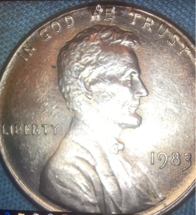 1983-Lincoln-Cent-With-Error