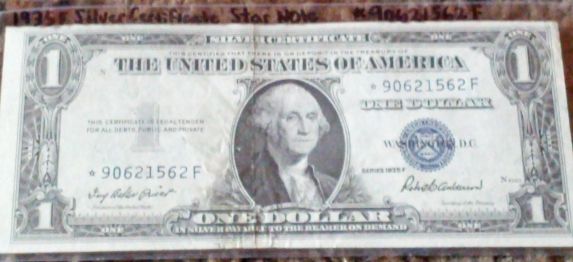 1935f-Silver-Certificates-Star-Notes,-Consecutive-Serial-#s