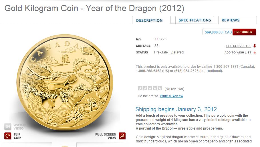 More-New-Coins-From-RCM-Kilo,-1/2-Oz-Maple,-Crystal-Dew...