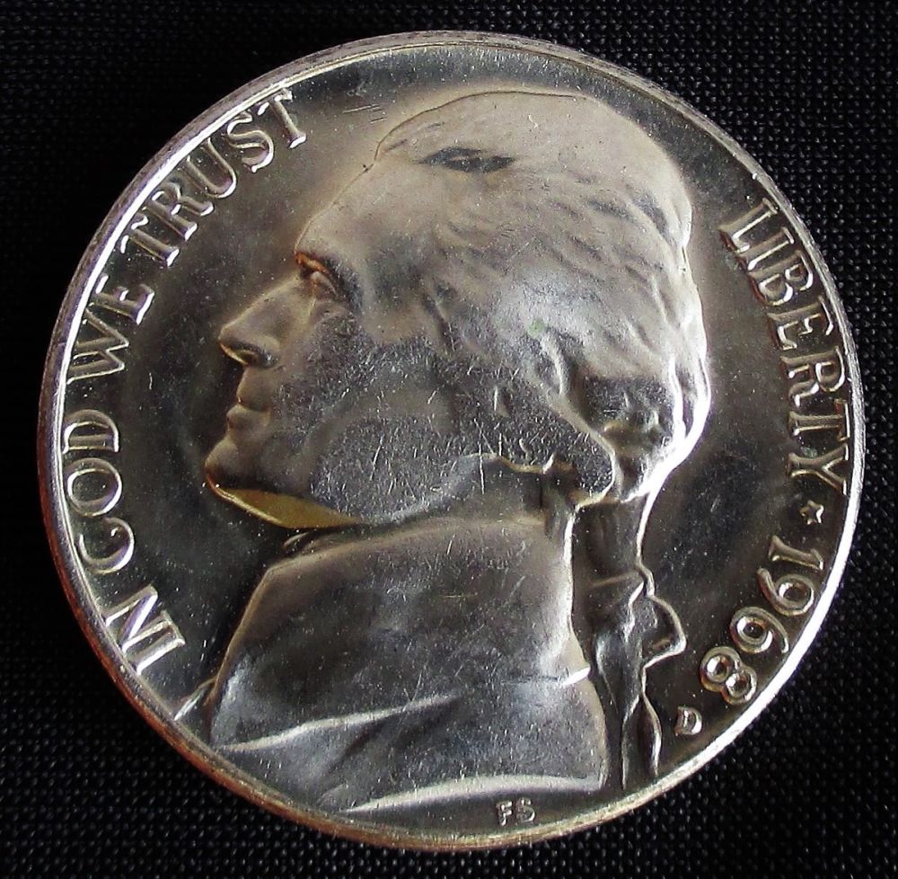 1968-D-BU-Jefferson-Nickel-For-Grading-Consideration