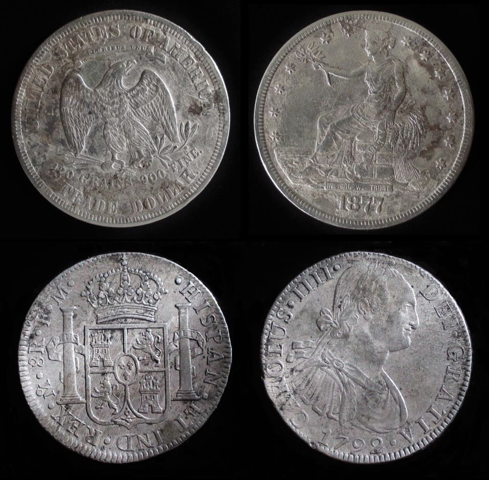 Interesting-Late-19th-Century-Coin-Of-Mystery-And-Trade-Dollar-Of-It's-Era