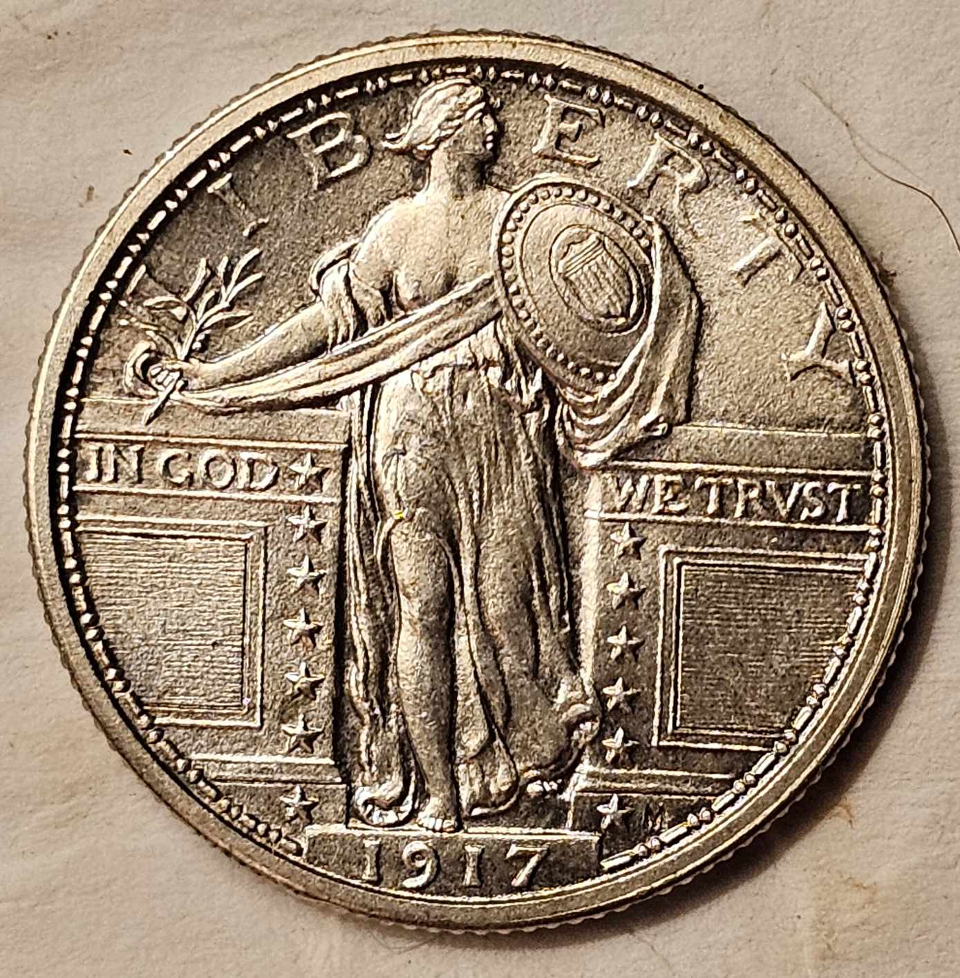 1917--Type-1-Standing-Liberty-Quarter-Grade-Requested-And-Surface-Assessment
