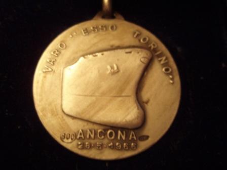 Coins-From-Tc-Id:-Two-Commemorative-Medals:-Moon-Launch-And-Esso-Torino-Launch-From-Ancona