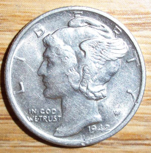 1942-S-Mercury-Dime-For-Grading