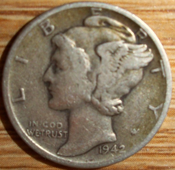 1942-Mercury-Dime
