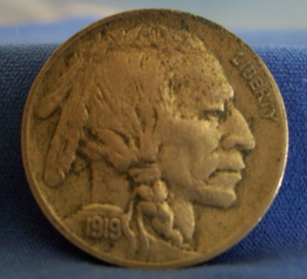 1919-Buffalo-Nickel-For-Grading