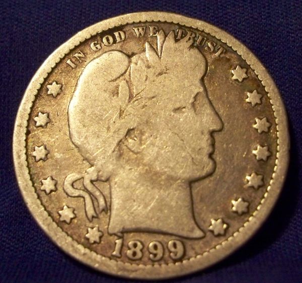 1899-Barber-Quarter,-Grade/Value