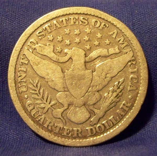 1899-Barber-Quarter,-Grade/Value