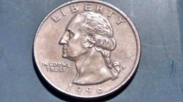 Pix-1996-Quarter-Copper-Core?-Missing-Clad-Weight-5.63-G