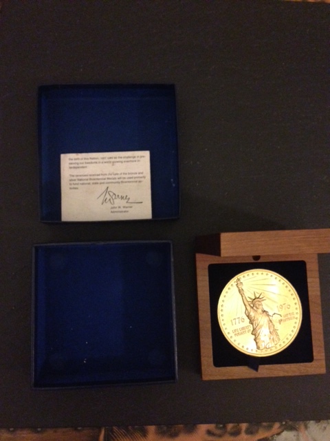 1776-1976-Large-Gold-Medal
