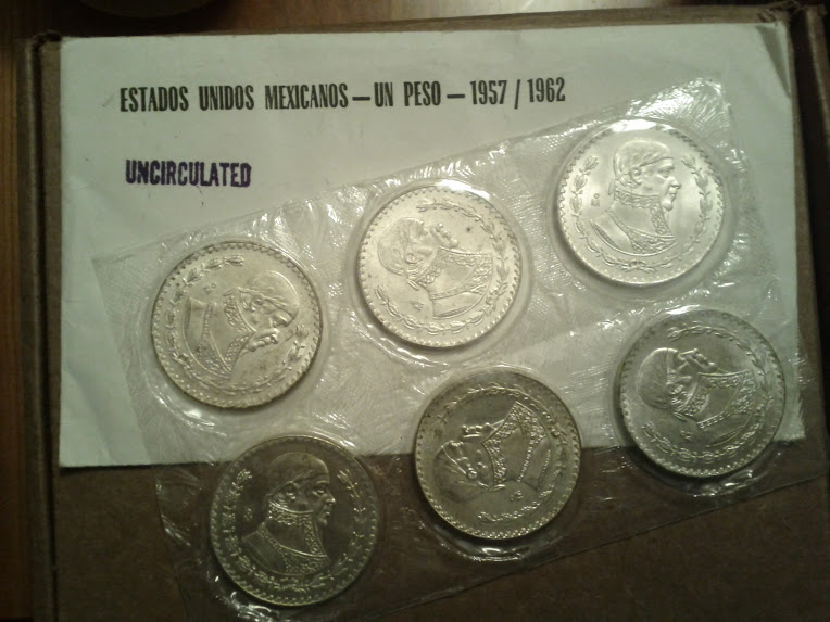 Mexican-Pesos-Uncirculated-Set