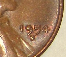 Matched-Pair-1954-S-Lincoln-Cent-Errors