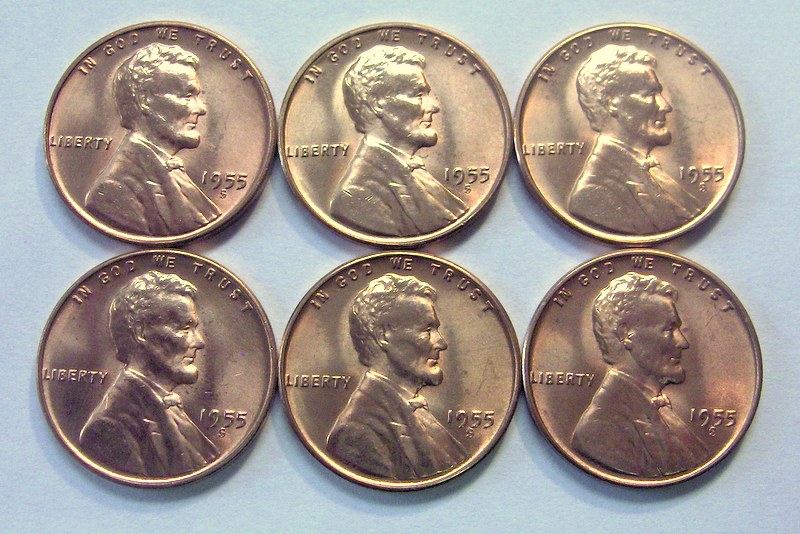 1955-S-Lincoln-Cents-S/S-Or-S/S/S?-Found-In-Sealed-Roll