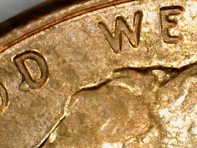 2014-Lincoln-Shield-Penny-With-Die-Clash-On-Obverse
